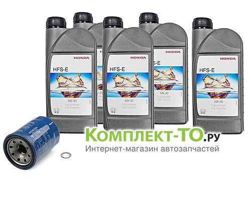 Комплект ТО-1 (15000 км) HONDA ACCORD 8 (2008-2012) 2.4 бензин 179 л.с. МКПП